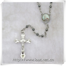 Pope Francis Rosary with Plastic Small Beads (IO-cr384)